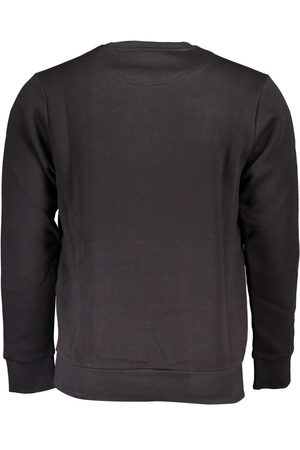 US GRAND POLO MEN&#39;S BLACK ZIP-OUT SWEATSHIRT