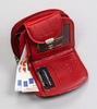 Leather wallet RFID PETERSON PTN RD-28-GCL