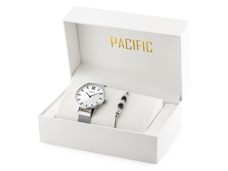 WOMEN'S WATCH PACIFIC X6023-01 - gift set (zy725a)