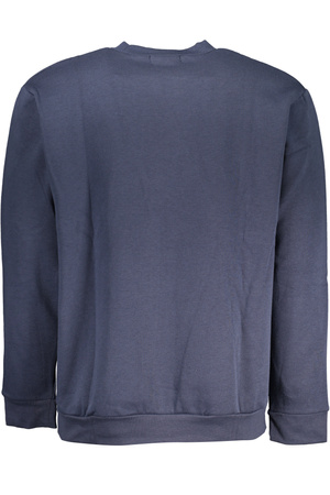 CAVALLI CLASS MEN&#39;S BLUE ZIPLESS SWEATSHIRT