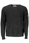 CALVIN KLEIN MEN&#39;S BLACK SWEATER