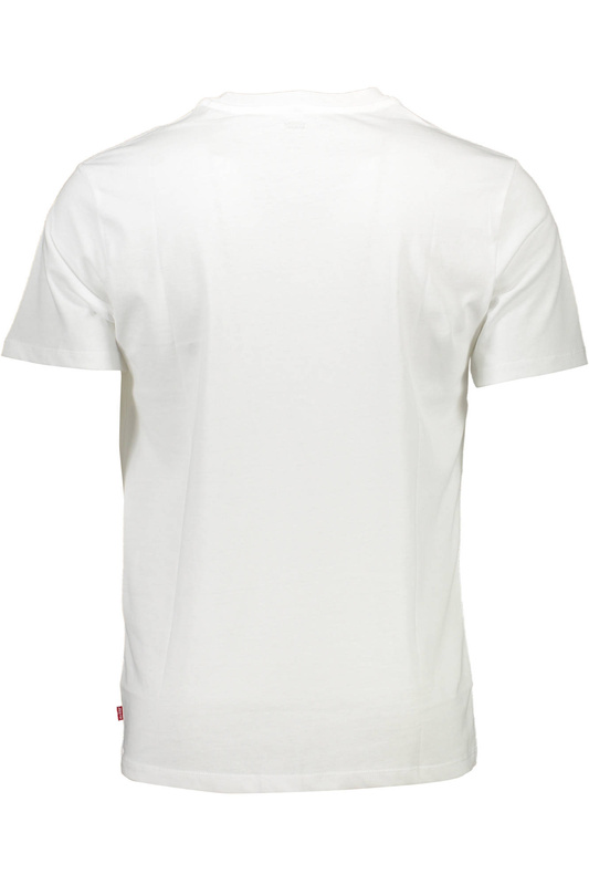 LEVI&#39;S WHITE MEN&#39;S SHORT SLEEVE T-SHIRT