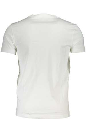 CALVIN KLEIN WHITE MEN'S SHORT SLEEVE T-SHIRT