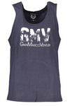 GIAN MARCO VENTURI MAN BLUE TANK TOP