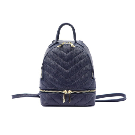 Women's cute quilted urban shoulder backpack