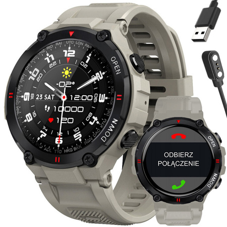 SMARTWATCH MĘSKI GRAVITY GT7-4 - WYKONYWANIE POŁĄCZEŃ (sg016d)