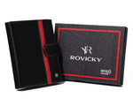 Men's genuine leather wallet Rovicky N4L-RVTP RFID