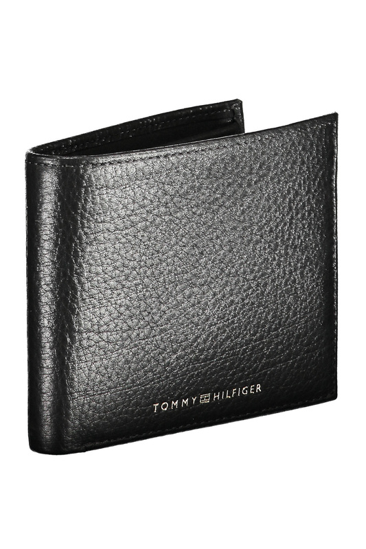 TOMMY HILFIGER BLACK MAN WALLET