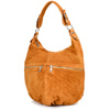 Camel Vera Pelle Suede A4 Leather Handbag Bag K51