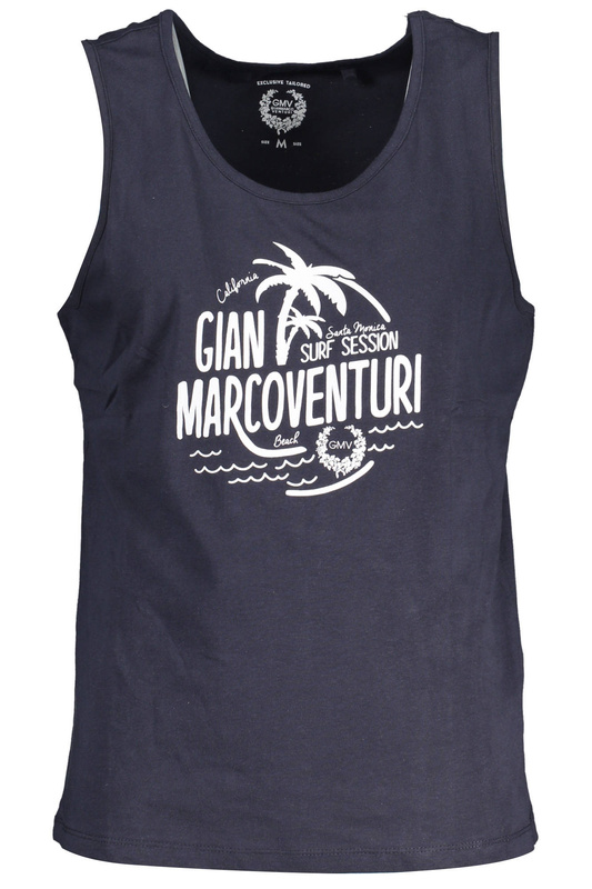 GIAN MARCO VENTURI MAN BLAUES TANKTOP