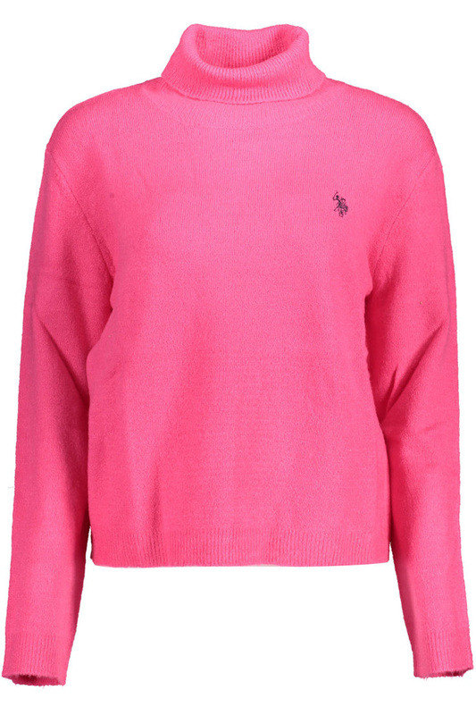 US PINK DAMEN POLOSWEATER