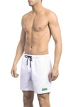 Swimwear Marke Bikkembergs Beachwear Modell BKK1MBM10 Farbe White. Clothing Men. Saison: