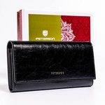 Women's genuine leather wallet Peterson PTN PL-467 MULTI