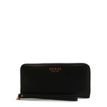 GUESS JEANS WOMEN&#39;S WALLET BLACK