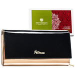 Leather wallet RFID PETERSON PTN 1N-409