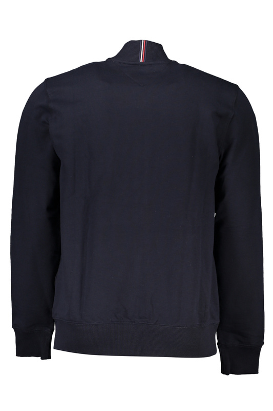 TOMMY HILFIGER MEN&#39;S BLUE ZIP SWEATSHIRT