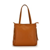 Elegant stylish large women's leather shopperbag