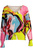 PULLOR DE FEMEIE ROZ DESIGUAL