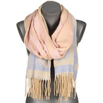 Pink Large Women's Cotton Warm Scarf Autumn RE-83