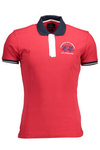 LA MARTINA POLO SHORT SLEEVE MAN RED