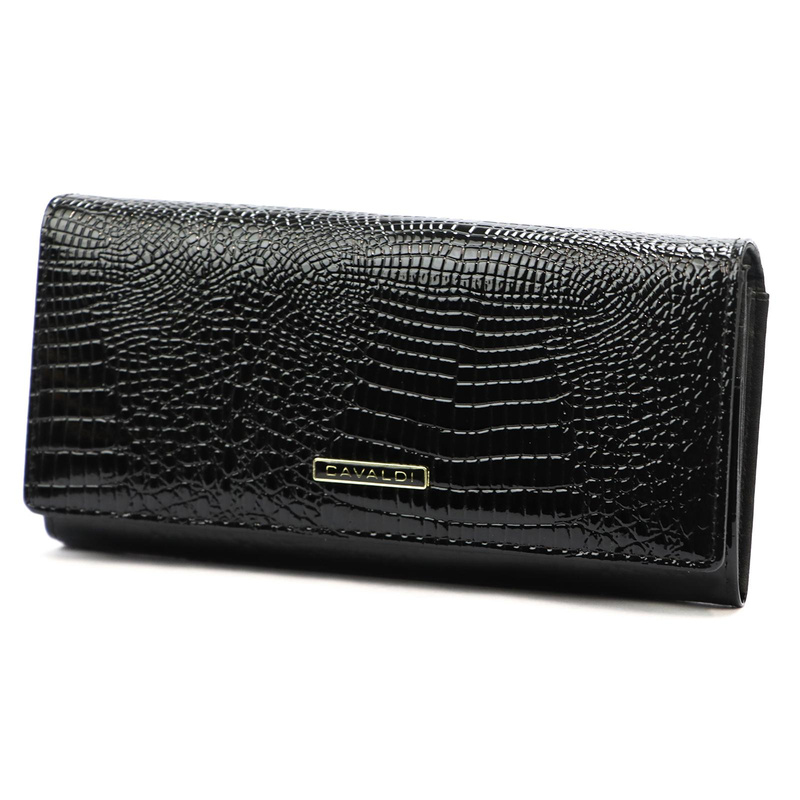 Women's large snakeskin wallet Cavaldi