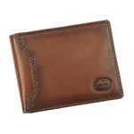 EL FORREST Men's Foldable Leather Wallet with RFID