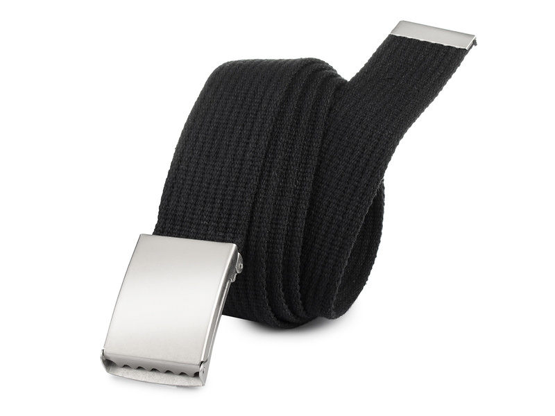 BELTIMORE BLACK PARCIANY BELT LONG PARCIAK F79: colors - black, stripes - r. 85-100 cm