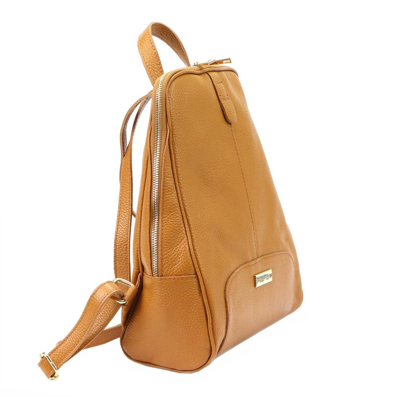 Women's genuine leather backpack MiaMore 2001 DOLLARO