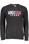 TOMMY HILFIGER MEN&#39;S BLACK SWEATER