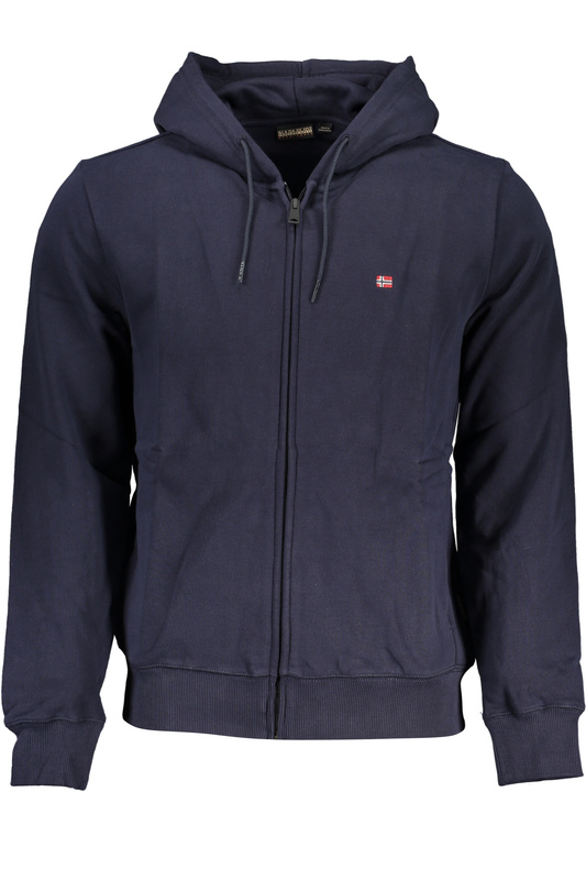 NAPAPIJRI MEN&#39;S BLUE ZIP SWEATSHIRT