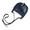 Small Leather Messenger Bag for Women in Retro Style