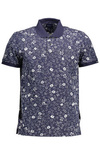 GANT SHORT SLEEVE POLO SHIRT MAN BLUE