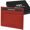 Beltimore G93 red leather slim card document case