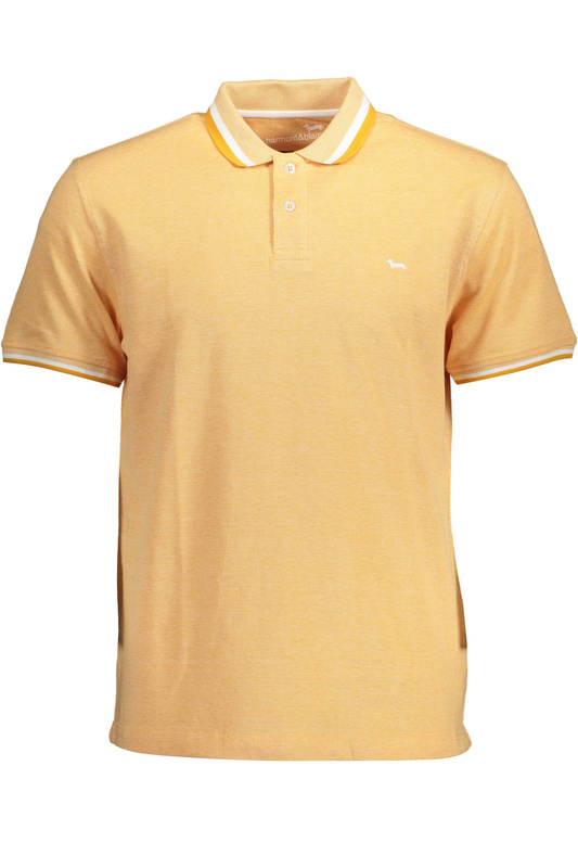 HARMONT &amp; BLAINE KURZARM-POLOSHIRT FÜR HERREN ORANGE