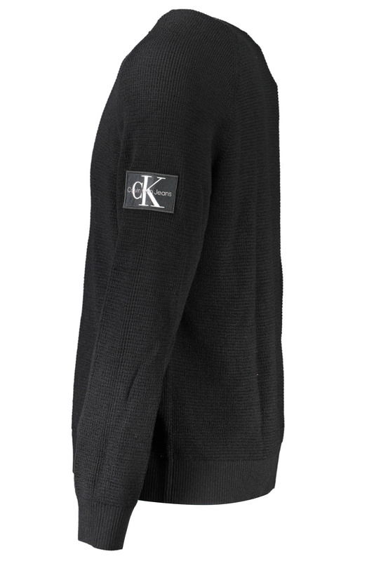 CALVIN KLEIN MEN&#39;S BLACK SWEATER