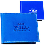 Klappbare Herren-Lederbrieftasche von Always Wild