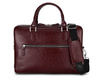 Laptop bag Solier SL23 brown-maroon