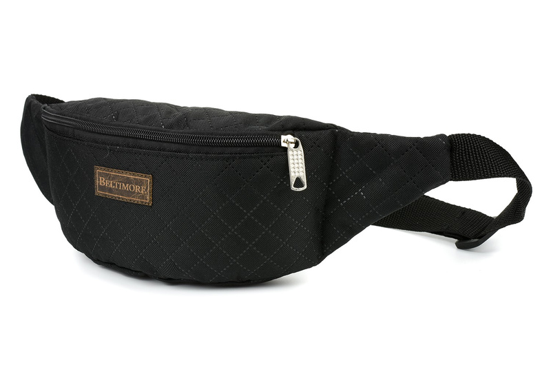 Black kidney pouch hip bag large lacoste BELTIMORE C84