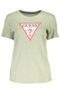 GUESS JEANS WOMEN'S SHORT SLEEVE T-SHIRT GREEN