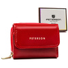 Leatherette wallet RFID PETERSON PTN 011-F