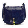 Elegant classic women's leather messenger bag