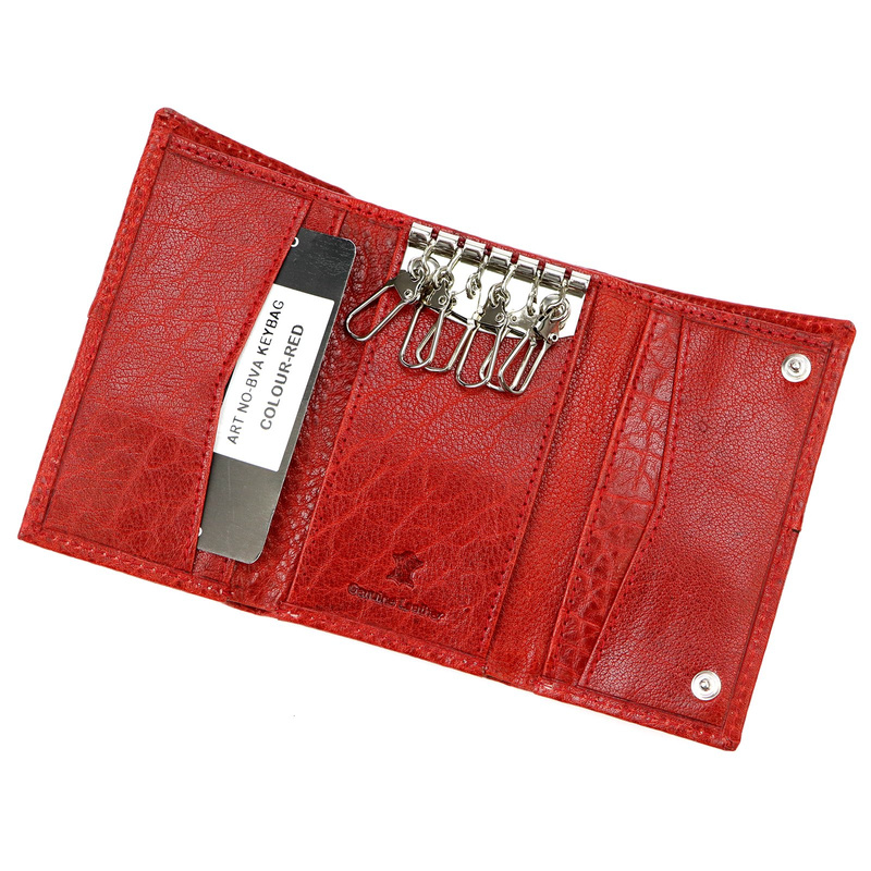 Herren Echtleder Etui Money Kepper NO-BVA KEYBAG