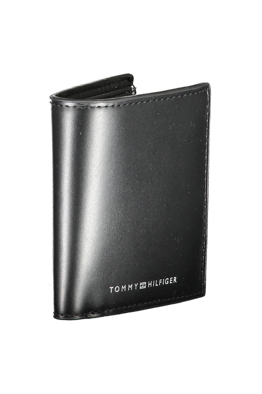 TOMMY HILFIGER BLACK MAN WALLET