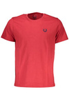 GIAN MARCO VENTURI MEN&#39;S SHORT SLEEVE T-SHIRT RED