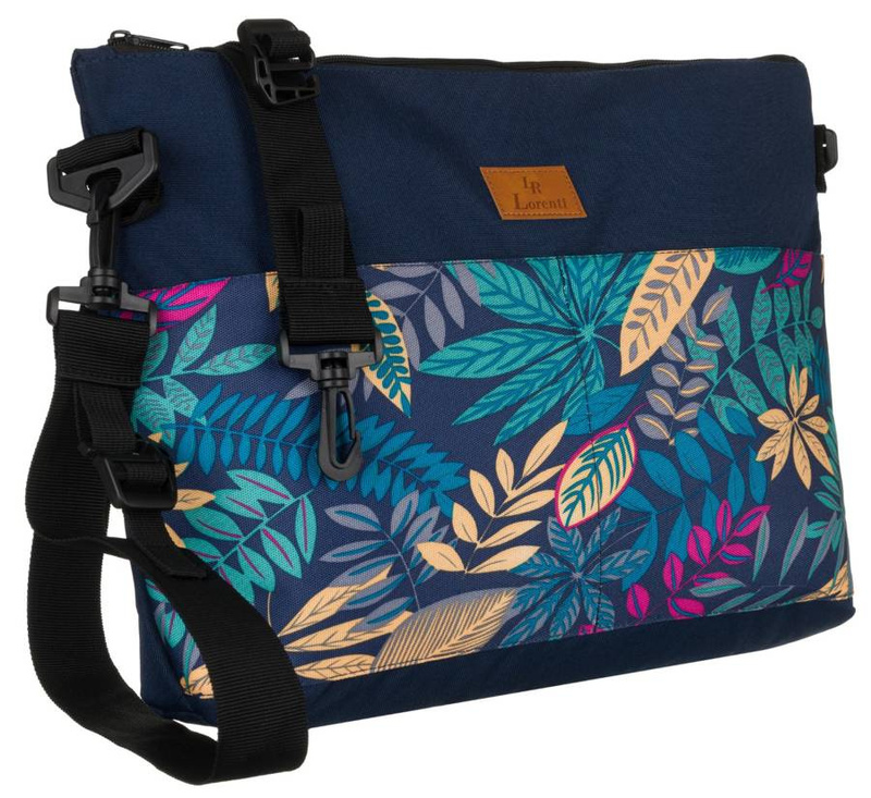 Torba do wózka LR-TW15603 Flower Navy