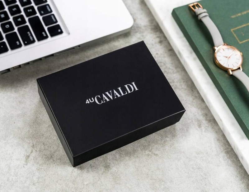 Stylish Women's Leather Wallet with RFID by Cavaldi