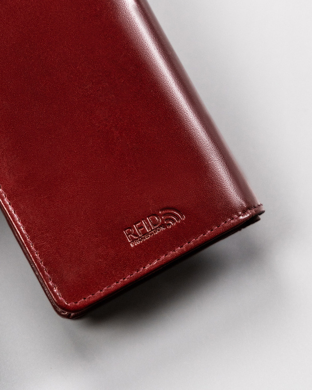 Leather's wallet RFID PETERSON PTN 2550-BO