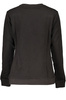 CAVALLI CLASS DAMEN-SWEATSHIRT MIT REISSVERSCHLUSS SCHWARZ