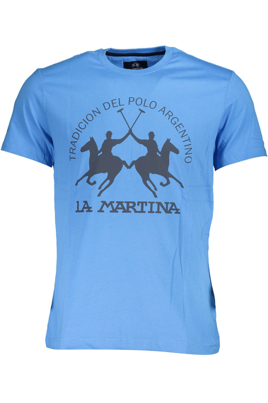 LA MARTINA BLUE MAN SHORT SLEEVE T-SHIRT