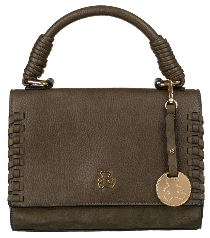 Leatherette handbag LULUCASTAGNETTE SABIR